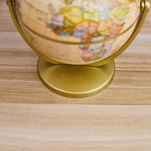 Mini Antique Globe 4-inch / 10 cm - Swivels in All Directions Educational, Decor - Picture 8 of 9